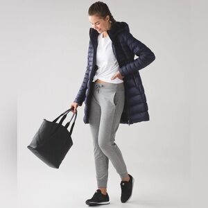 Lululemon Fleece Please Cotton Terry Joggers Activewear Yoga Gym Casual Workout